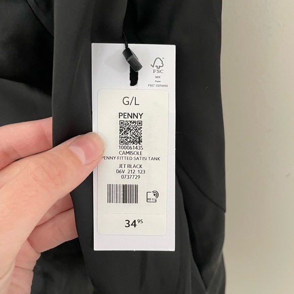 Dynamite Satin Top - Picture 3 of 5